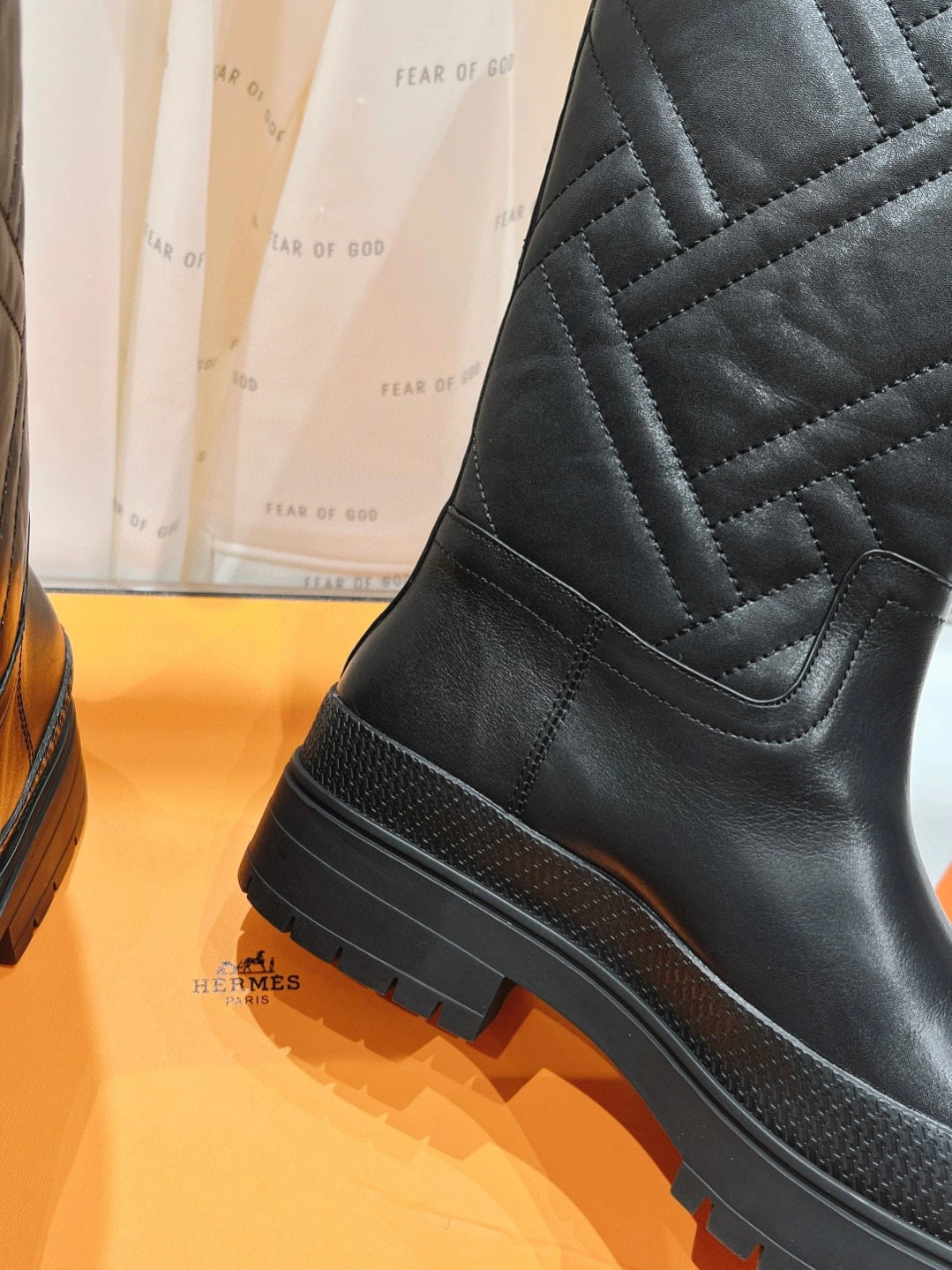 coco- heel height 3.5 cm ， Calfskin Sheepskin item:B-X198J1942